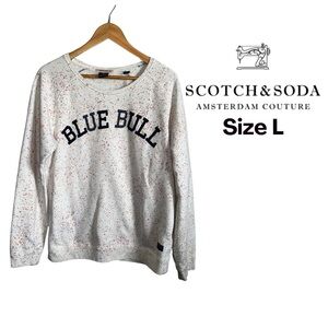 Scotch & Soda Amsterdam Men's Sweatshirt Flamingo Camouflage Size L EUC